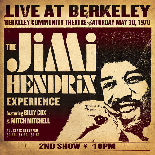 Jimi Hendrix - Jimi Hendrix Experience Live At Berkeley 2LP