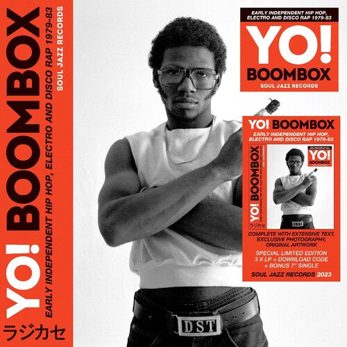 V/A - YO! BOOMBOX - Early Independent Hip Hop, Electro And Disco Rap 1979-83 (Indie Exclusive, With Bonus 7") LP