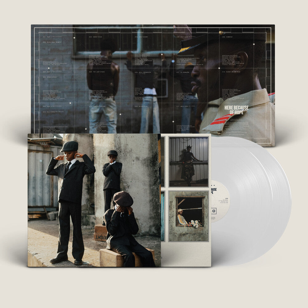 Ezra Collective - Here Because Of Hope LP (Indie Exclusive Translucent White)