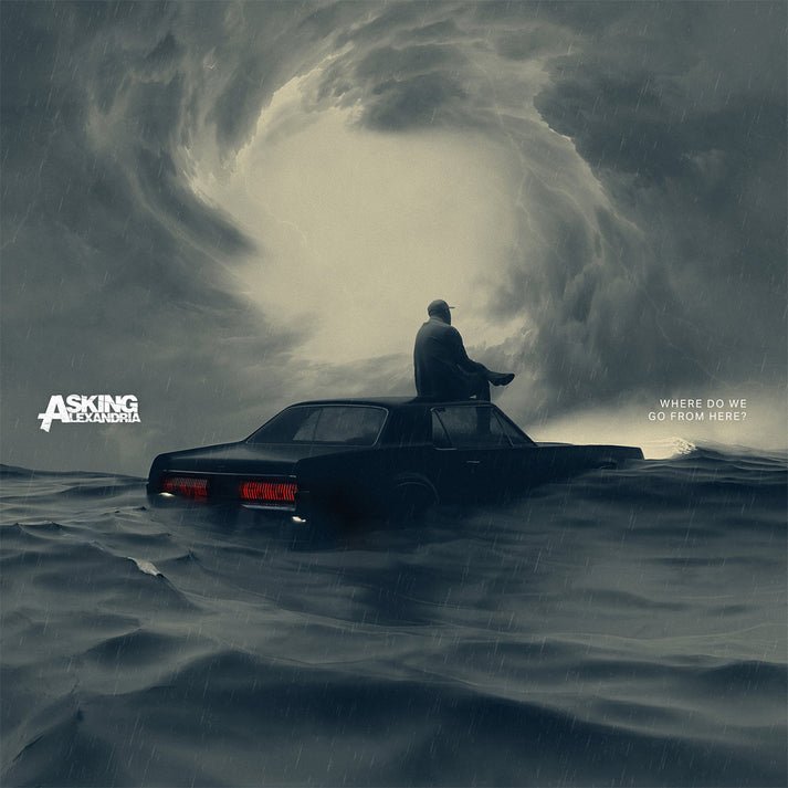 Asking Alexandria - Where Do We Go From Here? - White Marble {vinyl LP}