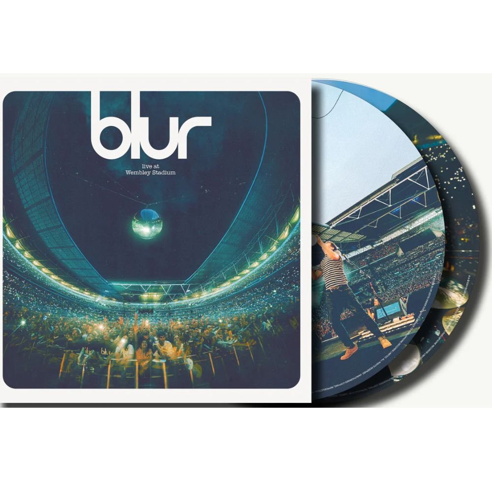 Blur - Live At Wembley Stadium - Picture Disc Vinyl LP Records