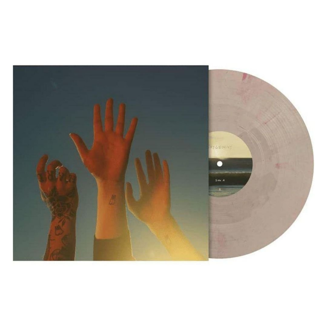 Boygenius - The Record - Limited Grey Marble with Pink Swirl Vinyl LP Record
