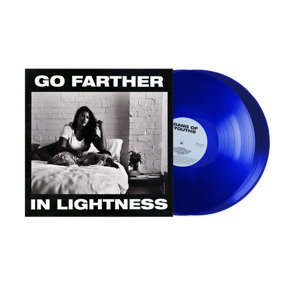 Gang of Youths - Go Farther In Lightness - Blue Vinyl LP Record