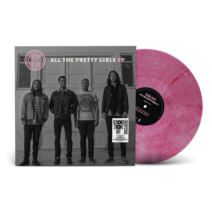 Kaleo - All The Pretty Girls - RSD 2025 Raspberry Marble Vinyl LP Record
