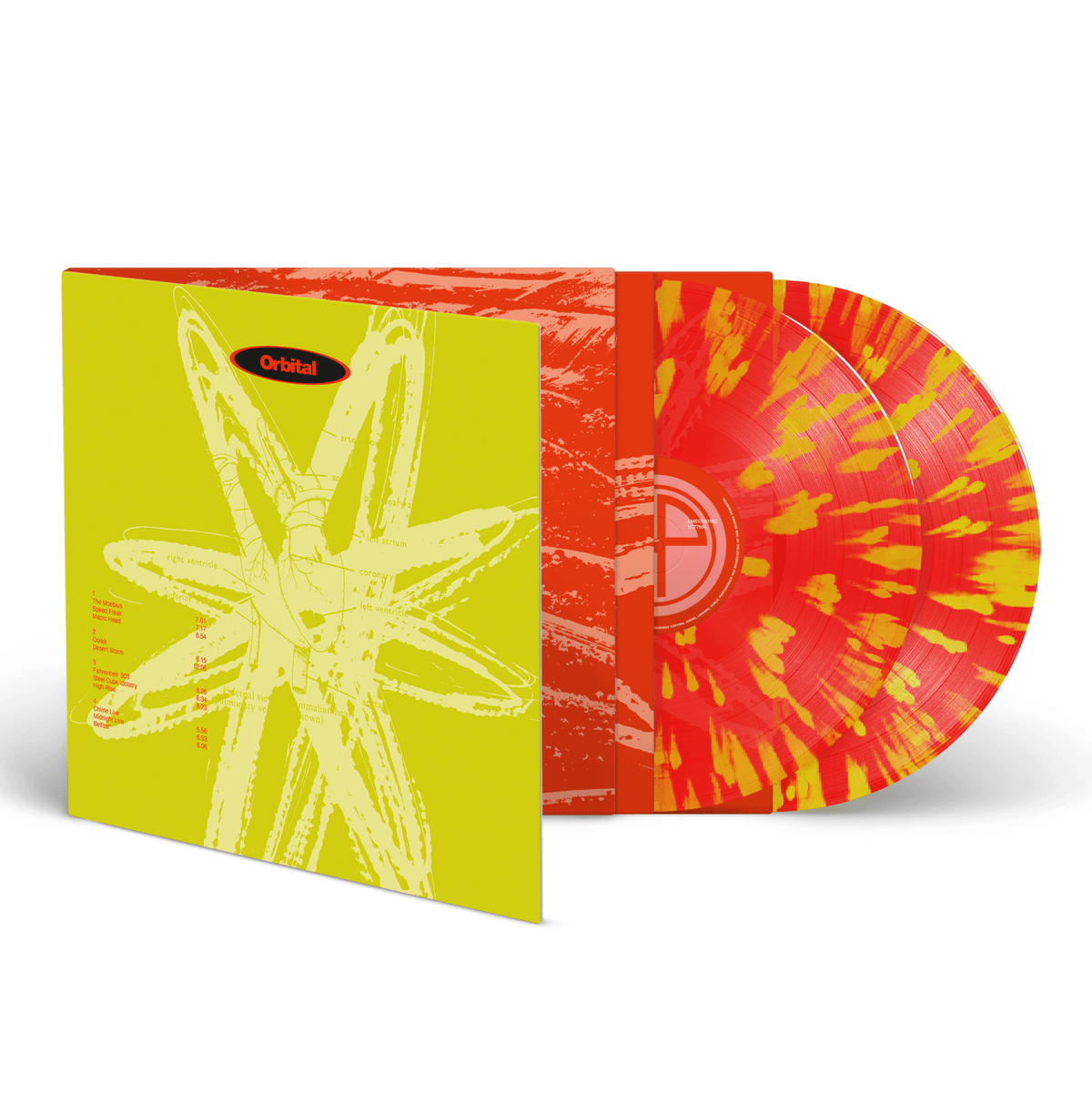 Orbital - Orbital (The Green Album) – Green & Red Splattered (LP Vinyl)