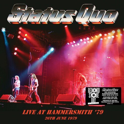 Status Quo - Live In Hammersmith 1979 - RSD 2026 Red {vinyl LP}