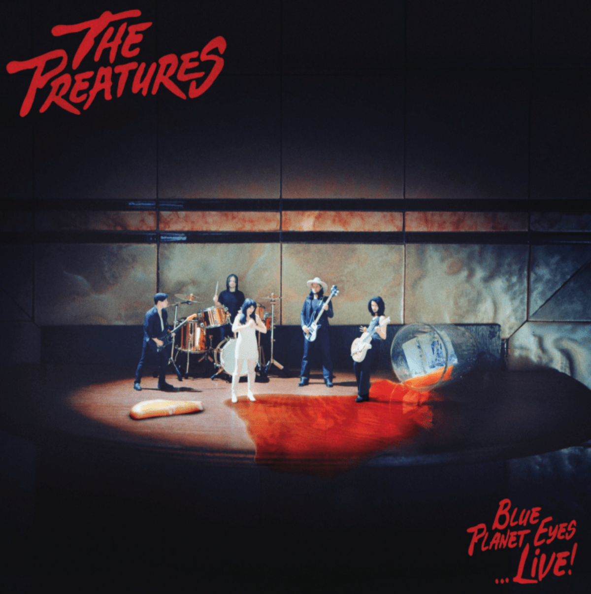 The Preatures - Blue Planet Eyes ... Live! - Orange Vinyl LP Record