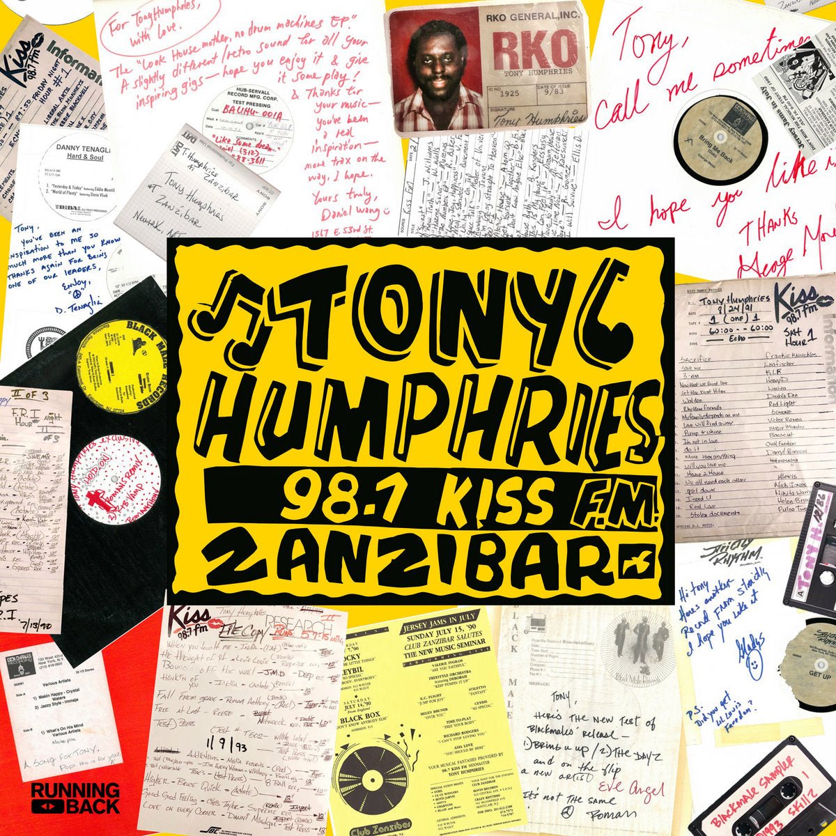 Various Artists - Running Back: Tony Humphries The Kiss FM Zanzibar Years Vinyl Part One - {Vinyl LP}
