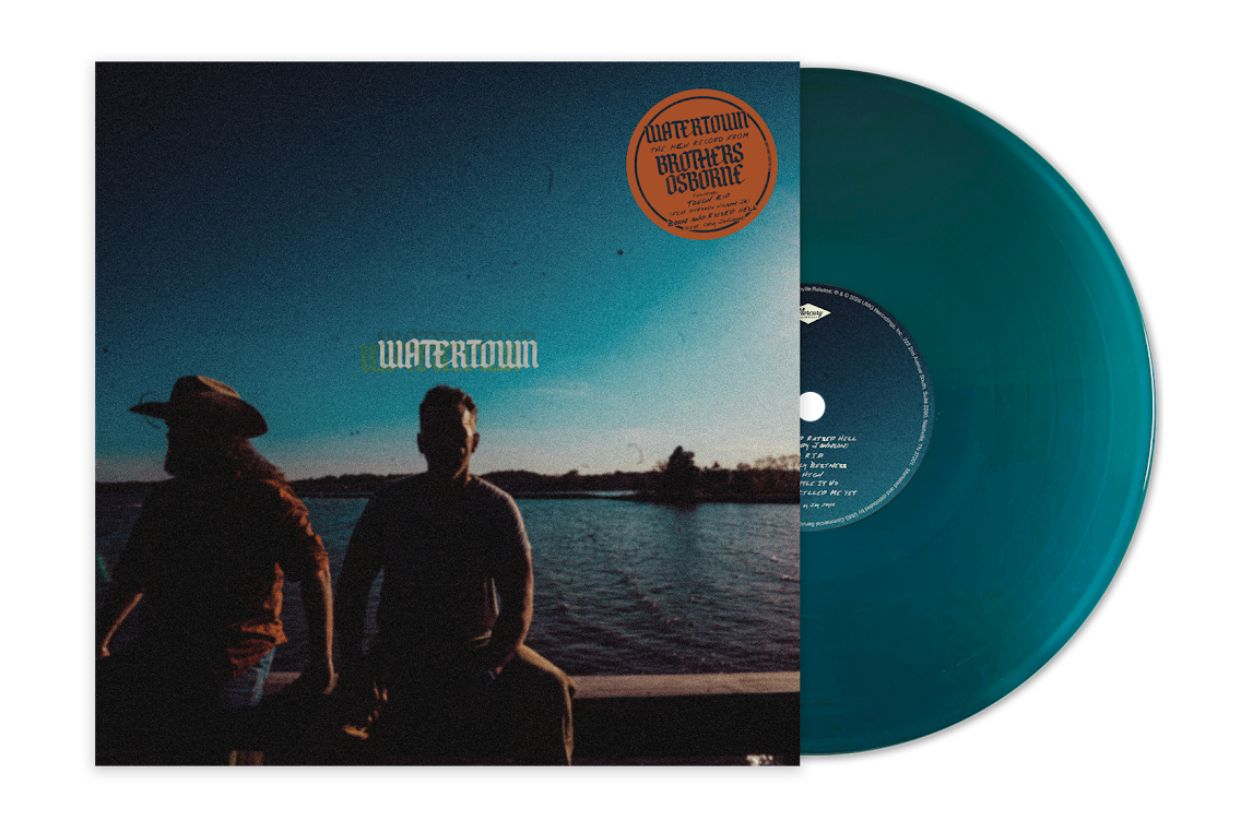 [PRE-ORDER] Brothers Osborne - Watertown [Dockside Blue Vinyl] [Release Date: 10/23/2026]