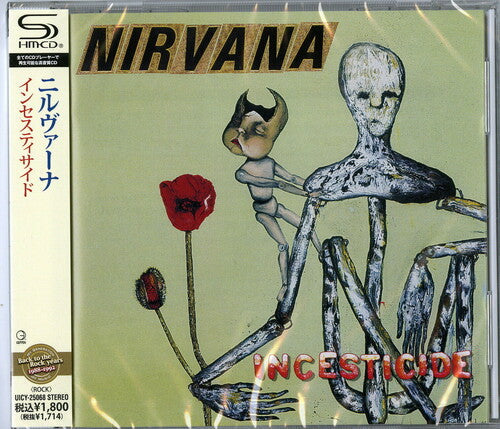 Nirvana - Incesticide CD (Super-High Material CD, Japan, Jewel Case)