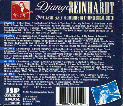 Django Reinhardt - The Classic Early Recordings In Chronological Order (5xCD) (Mint (M))(Used Vinyl)