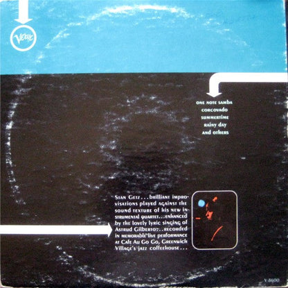The New Stan Getz Quartet Featuring Astrud Gilberto - Getz Au Go Go (LP) (Near Mint (NM or M-)) USED