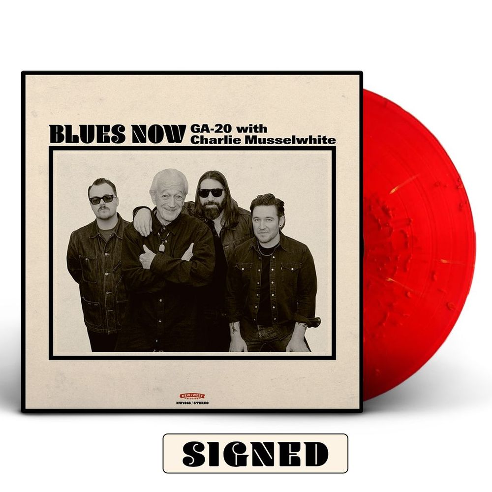 GA-20 - Blues Now LP (Indie Exclusive Red Splatter - Autographed Insert)
