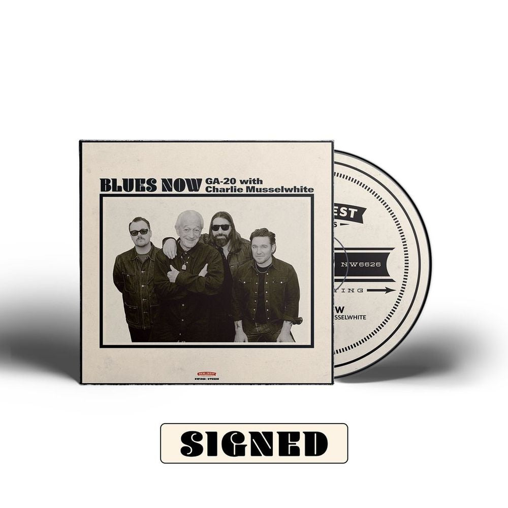 GA-20 - Blues Now CD (Indie Exclusive - Autographed Cover)