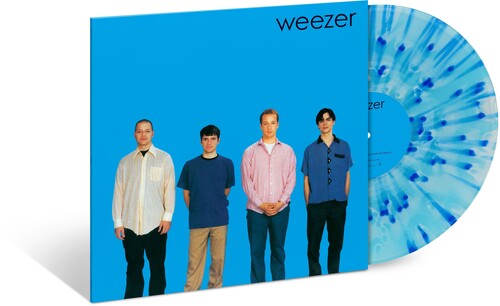 Weezer - Weezer (Blue Album) LP (Indie Exclusive, Limited Edition, Clear Blue Splatter Vinyl, Anniversary Edition)