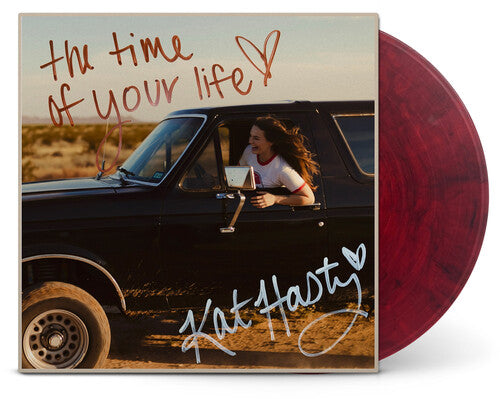 [DAMAGED] Kat Hasty - Time Of Your Life [Maroon & Black Vinyl]