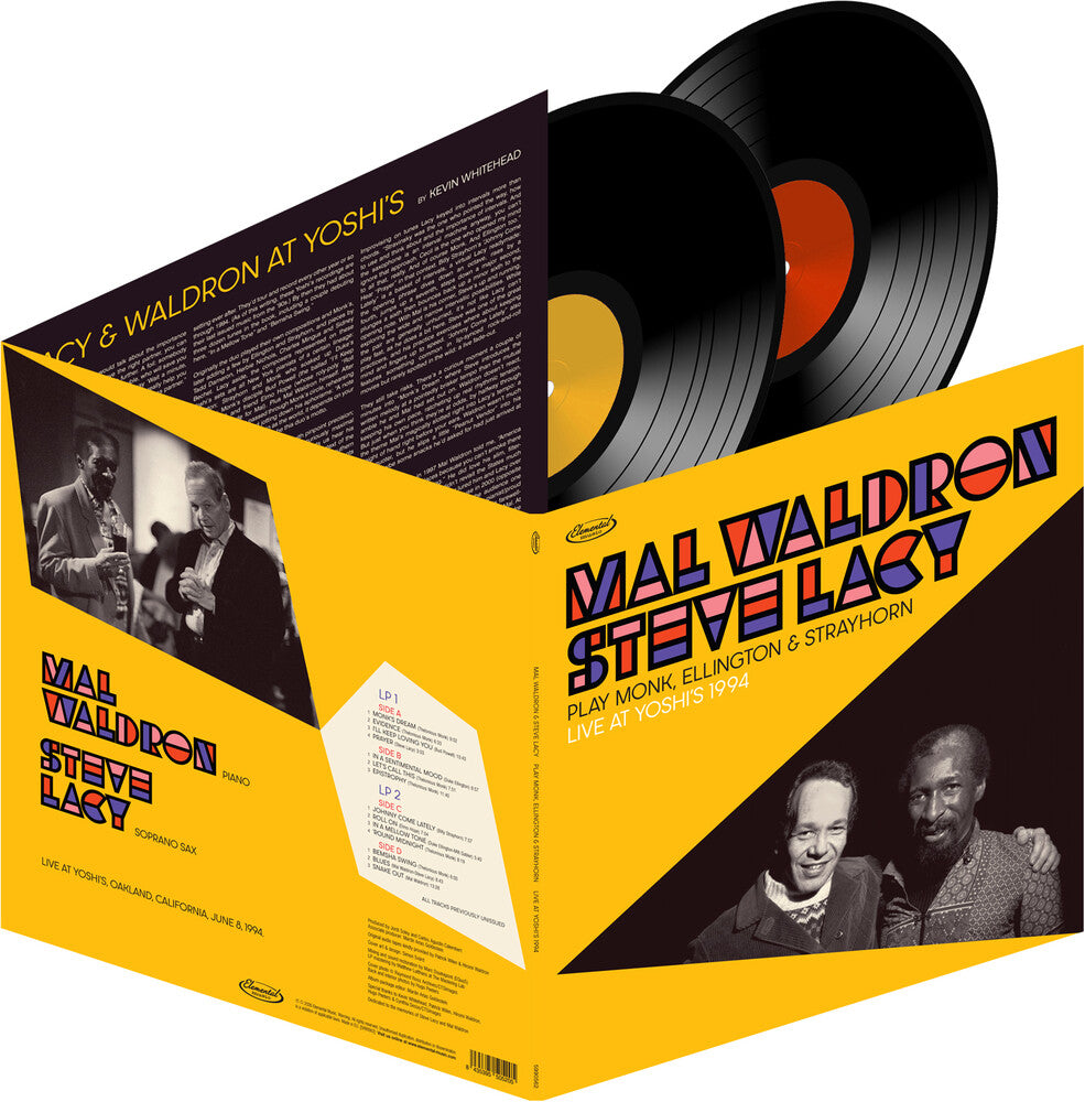 Mal Waldron  / Lacy,Steve - Play Monk, Ellington & Strayhorn - Live LP (Deluxe)