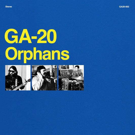 GA-20 - Orphans - Yellow/Orange/Blue LP (Blue, Colored, Org)