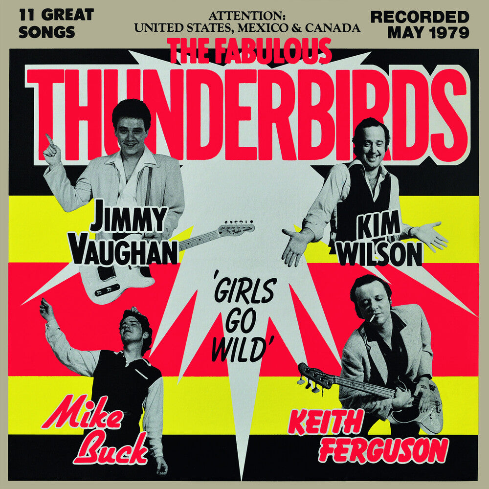 Fabulous Thunderbirds - Girls Go Wild LP (blue)