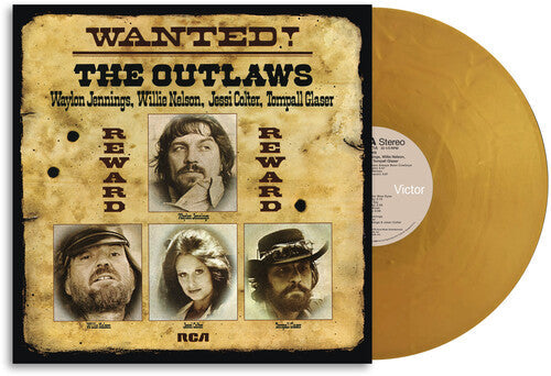Waylon Jennings - WANTED! The Outlaws [Gold Vinyl]