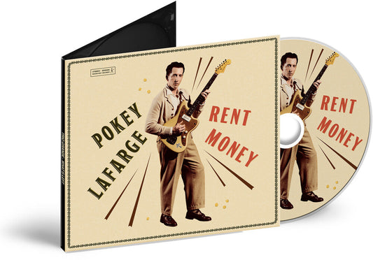 Pokey LaFarge - Rent Money CD (Digipak) (Preorder: Ships October 2, 2026)