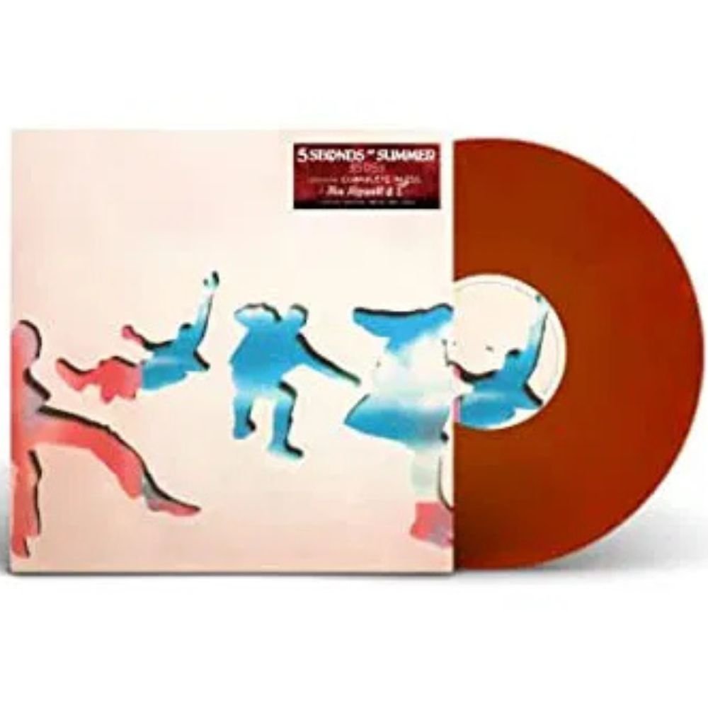 5SOS5 - 5 Seconds of Summer - Brick Red Vinyl LP Record