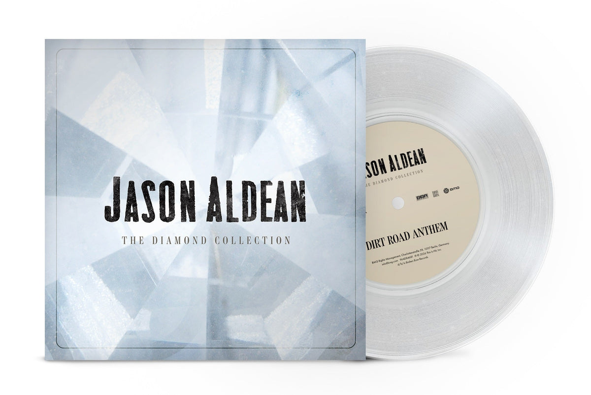 [PRE-ORDER] Jason Aldean - The Diamond Collection [7"] [Ultra Clear Glitter Vinyl] [Release Date: 11/20/2026]