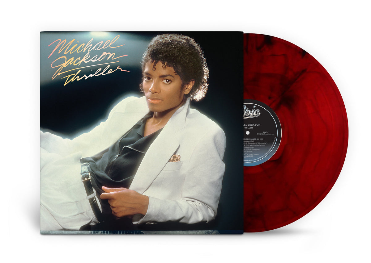 [PRE-ORDER] Michael Jackson - Thriller [Red & Black Marble Vinyl] [Release Date: 10/30/2026]