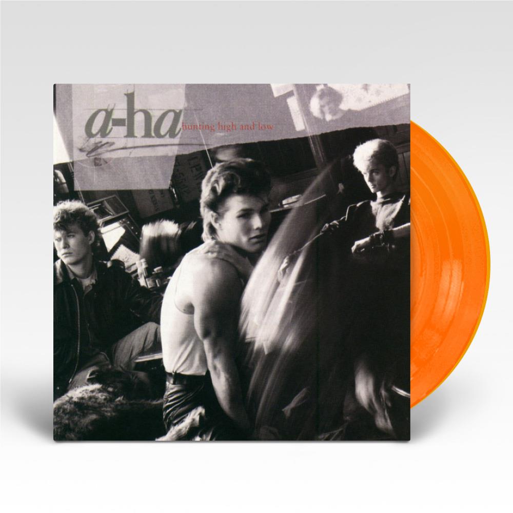 A-Ha - Hunting High & Low - Orange Vinyl LP Record