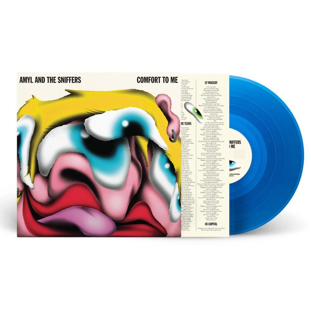 Amyl and The Sniffers - Comfort To Me - Blue Vinyl LP Record