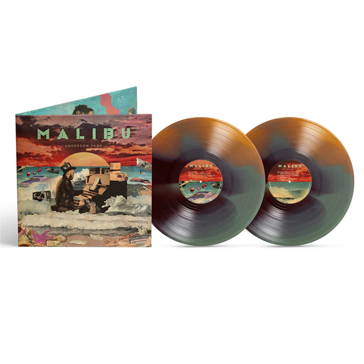 Anderson .Paak - Malibu (10 Year Anniversary) (Malibu Sleeve Coloured 2LP Vinyl) (Pop-Up Gatefold Sleeve)
