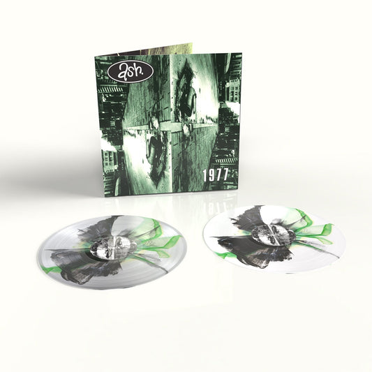 Ash - 1977 - 30th Anniversary Green & Black InkPlosion Vinyl LP Record