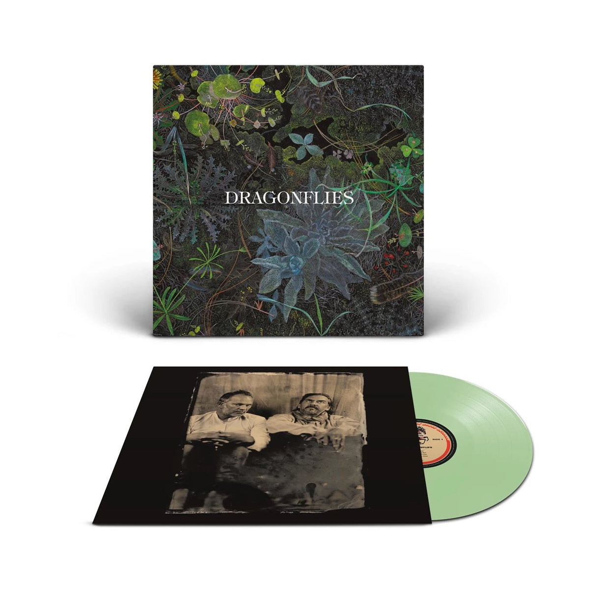 Dragonflies – Dragonflies - Coke Bottle Green Vinyl LP Record