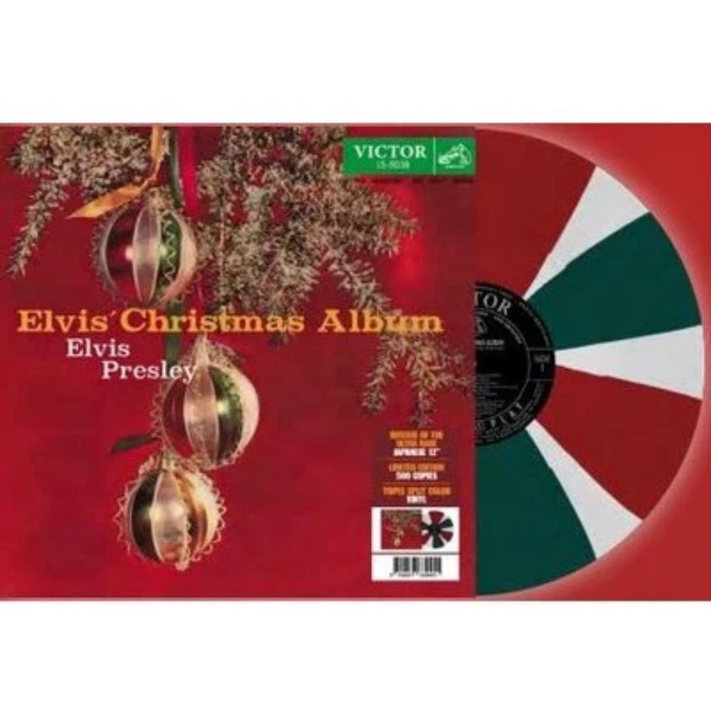 Elvis Presley - Elvis Christmas Album Japan Edition - Quattro Red, White, and Green (vinyllp)