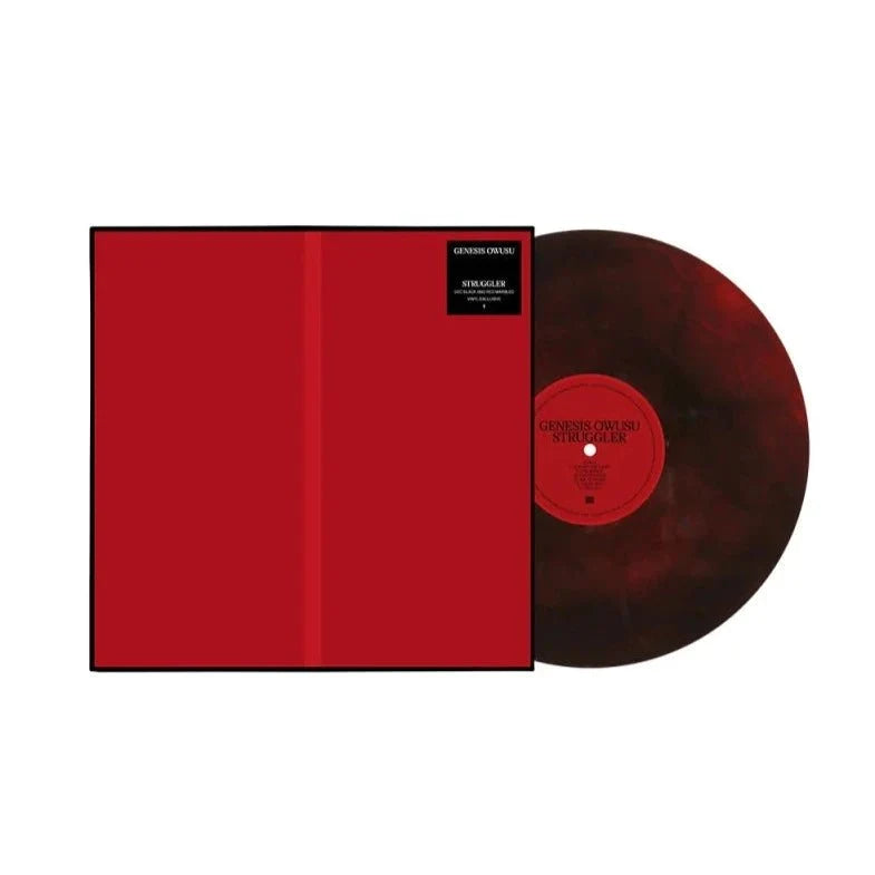 Genesis Owusu - Struggler - Black & Red Marble Vinyl LP Record