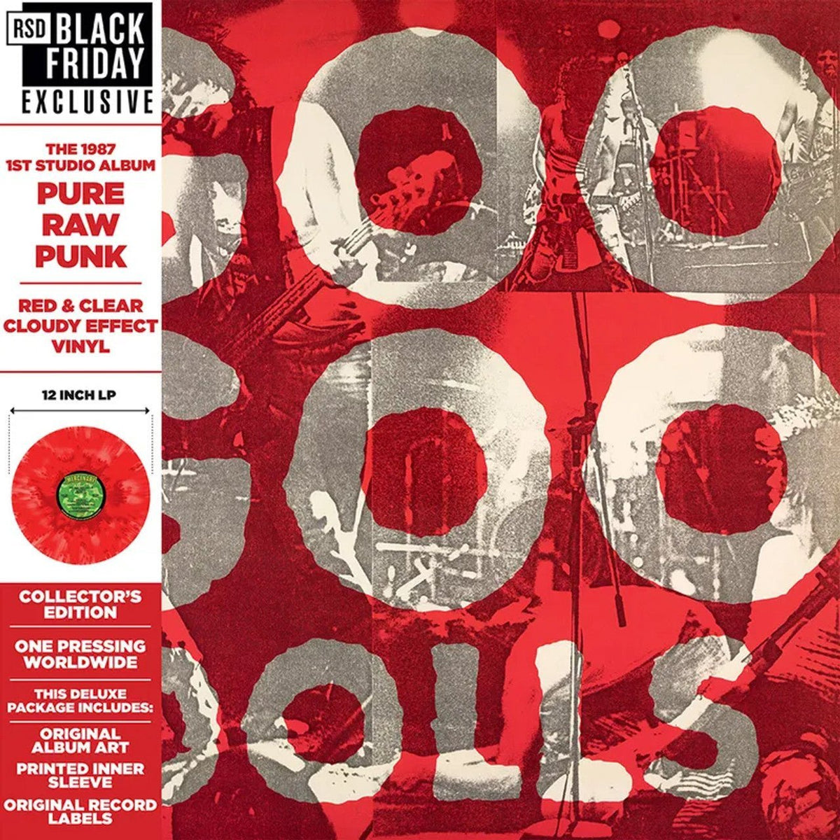 Goo Goo Dolls - Goo Goo Dolls - RSD Red & Clear Cloud Vinyl LP Record