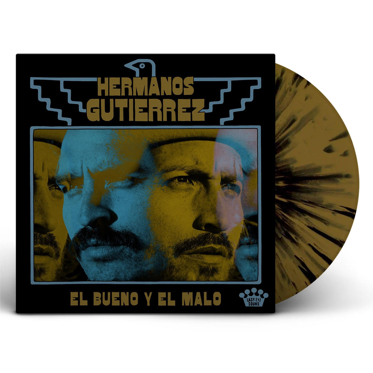 Hermanos Gutierrez - El Bueno Y El Malo - Brown & Black Splatter Vinyl LP Record
