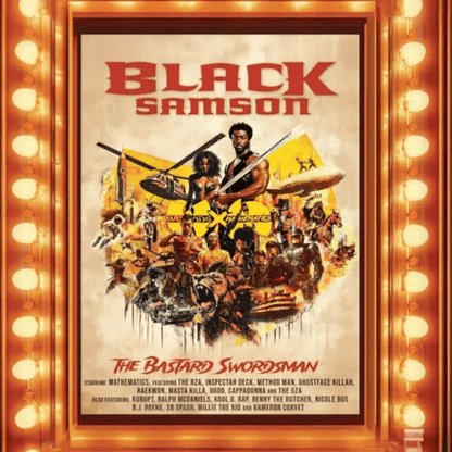 WU-TANG & MATHEMATICS - Black Samson, The Bastard Swordsman Vinyl