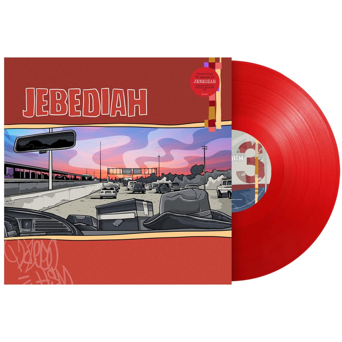 Jebediah - Jebediah - Red Vinyl LP Record