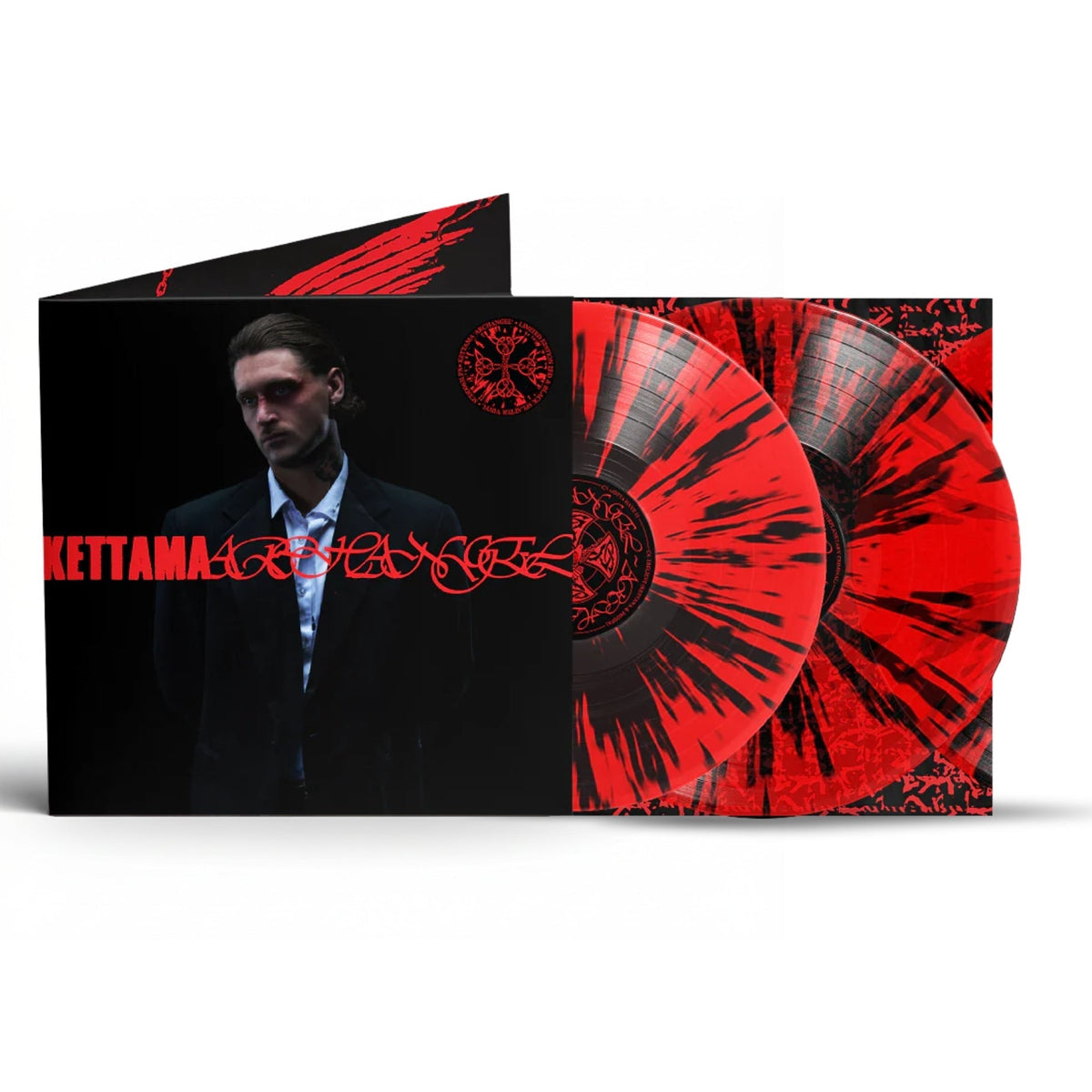 Kettama - Archangel - Red & Black Splatter {Vinyl LP}