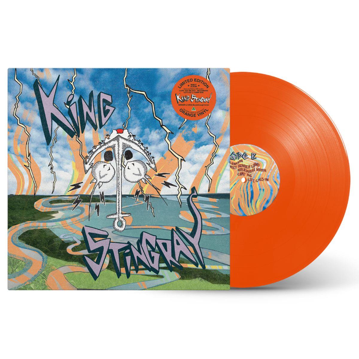 King Stingray - King Stingray - 2023 Orange Repress Vinyl LP Record