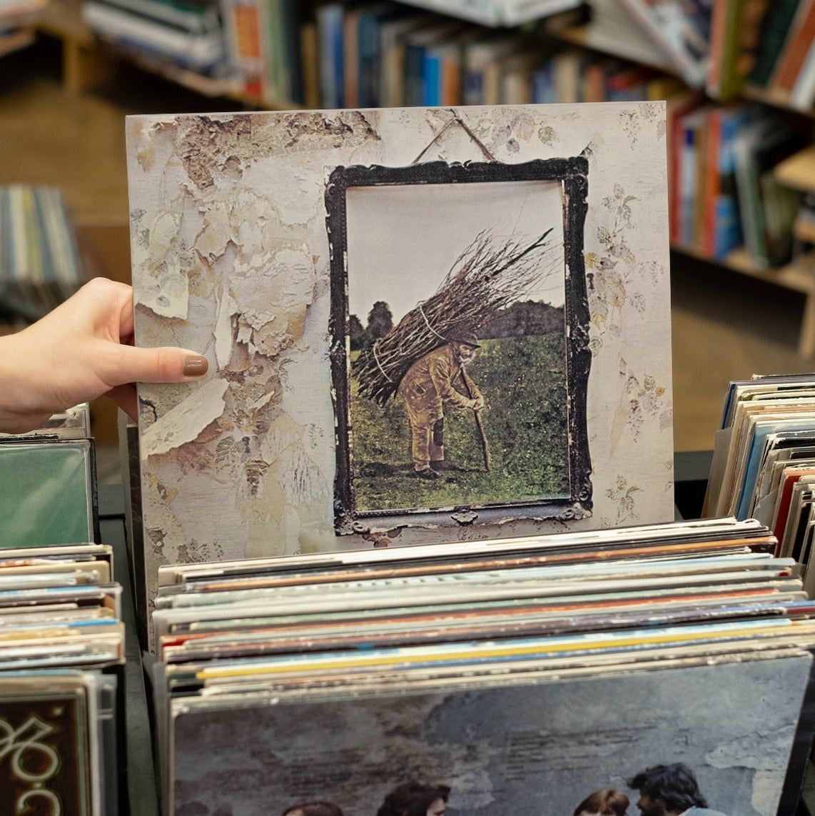 Led Zeppelin - IV  - Clear {vinyl LP}