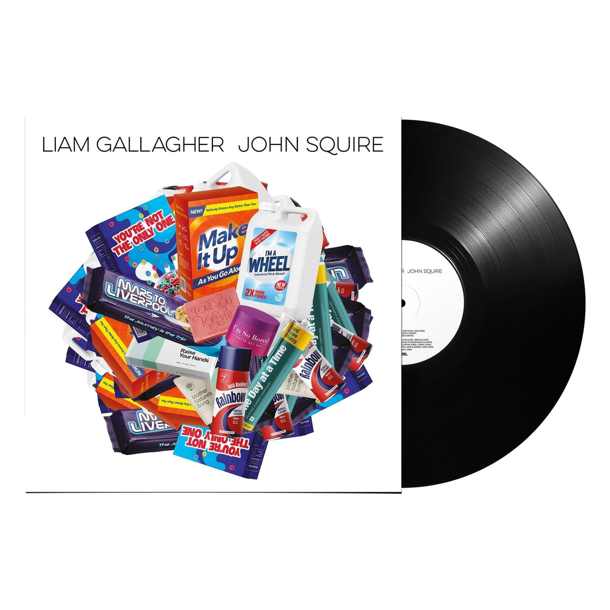Liam Gallagher & John Squire - Liam Gallagher & John Squire - Vinyl LP Record
