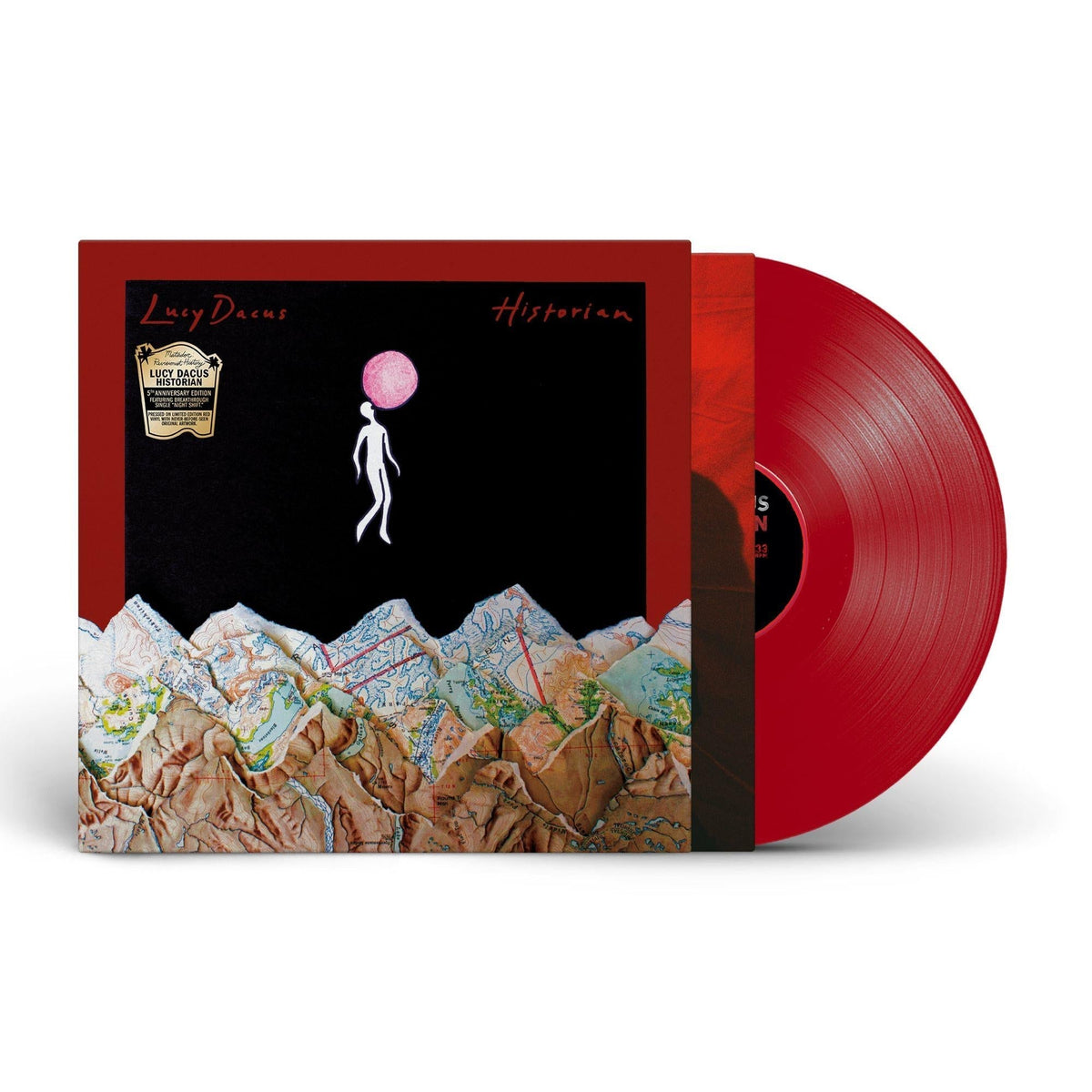 Lucy Dacus - Historian - Red Vinyl LP Record
