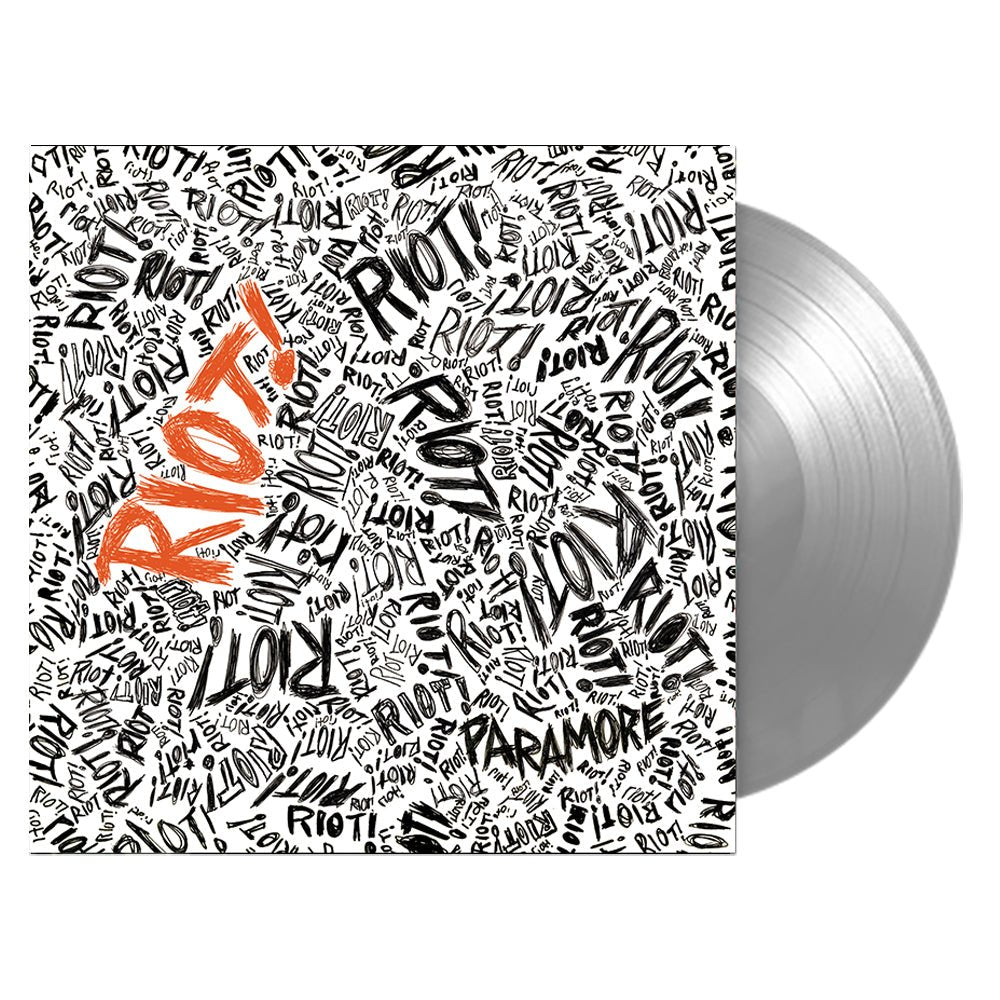 Paramore - Riot! (25th Anniversary) - Silver Vinyl LP Record