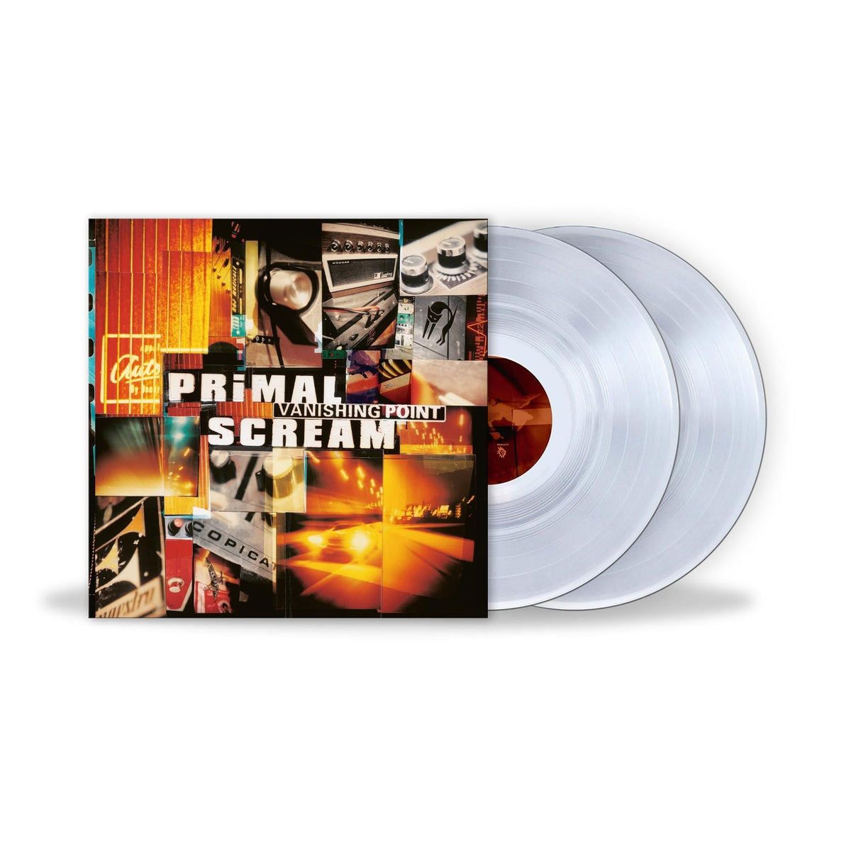 Primal Scream - Vanishing Point - Clear Vinyl LP Record