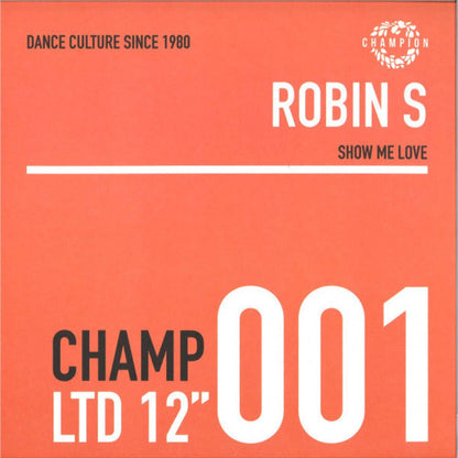 Robin S - Show Me Love / Luv 4 Luv - 12" Vinyl Record