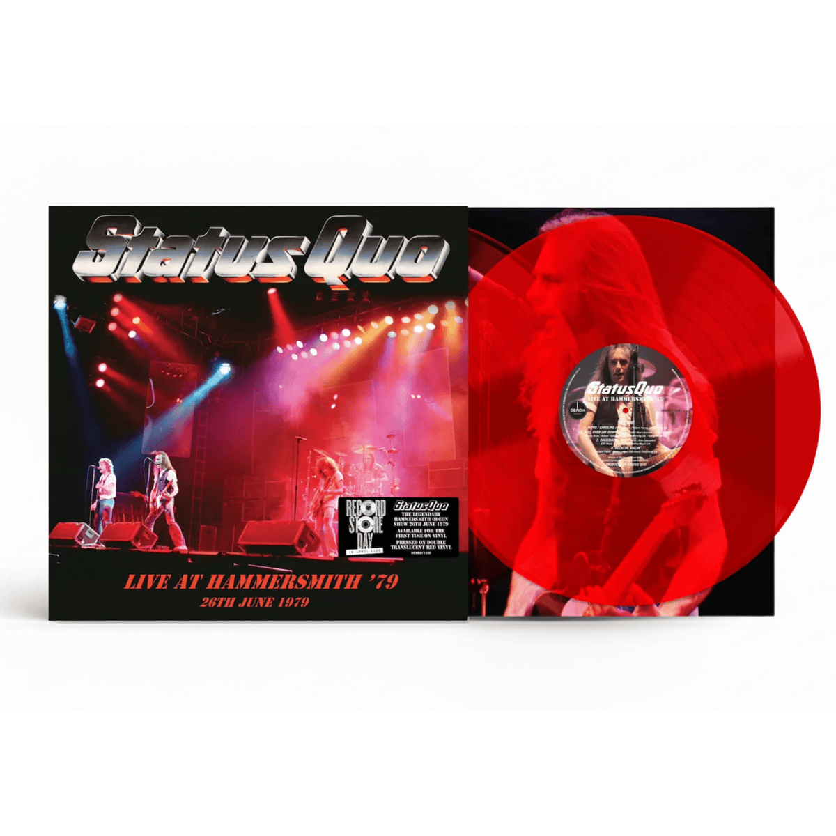 Status Quo - Live In Hammersmith 1979 - RSD 2026 Red {vinyl LP}