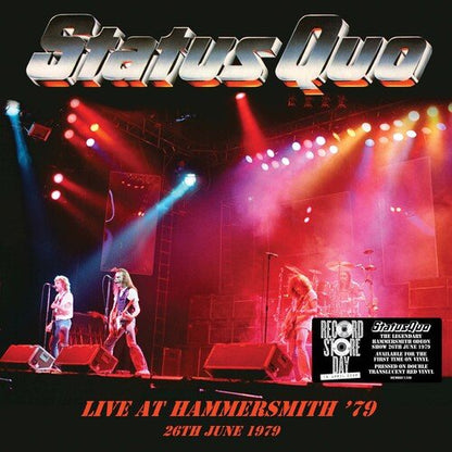Status Quo - Live In Hammersmith 1979 - RSD 2026 Red {vinyl LP}