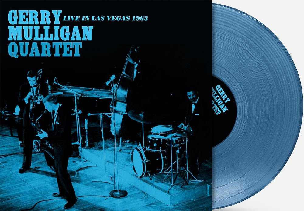 Gerry Mulligan Quartet - Live In Las Vegas 1963 LP (Indie Exclusive Blue Vinyl)